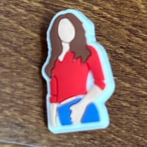 CROCS JIBBITZ Mean Girls Cady Heron Lindsay Lohan Shoe Charm Accessory